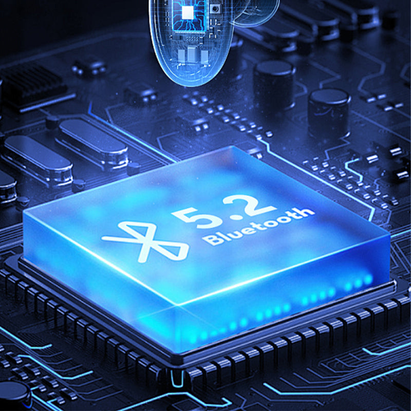 Sportinės belaidės išmaniosios triukšmą slopinančios Bluetooth ausinės-LT