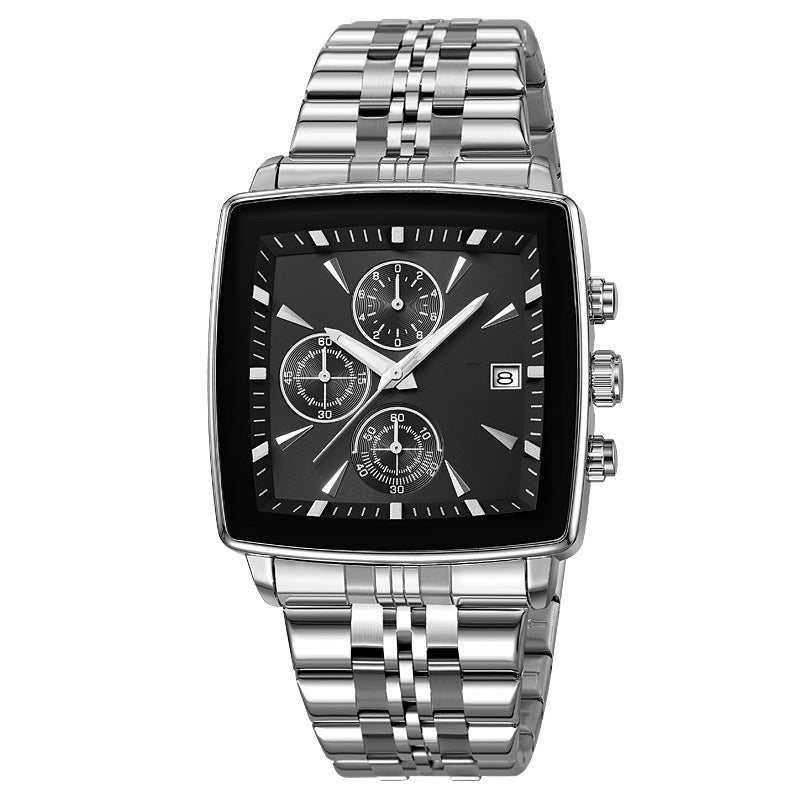 ⌚Daugiafunkcis vandeniui atsparus kvarcinis laikrodis vyrams-LT