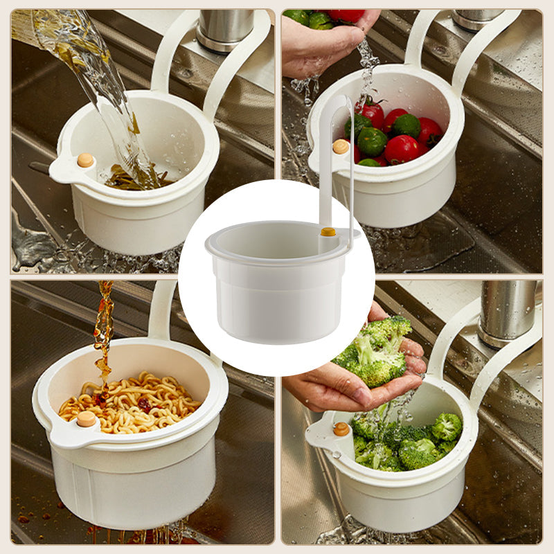 Βολικός κάδος απορριμμάτων για τον νεροχύτη της κουζίνας-GR