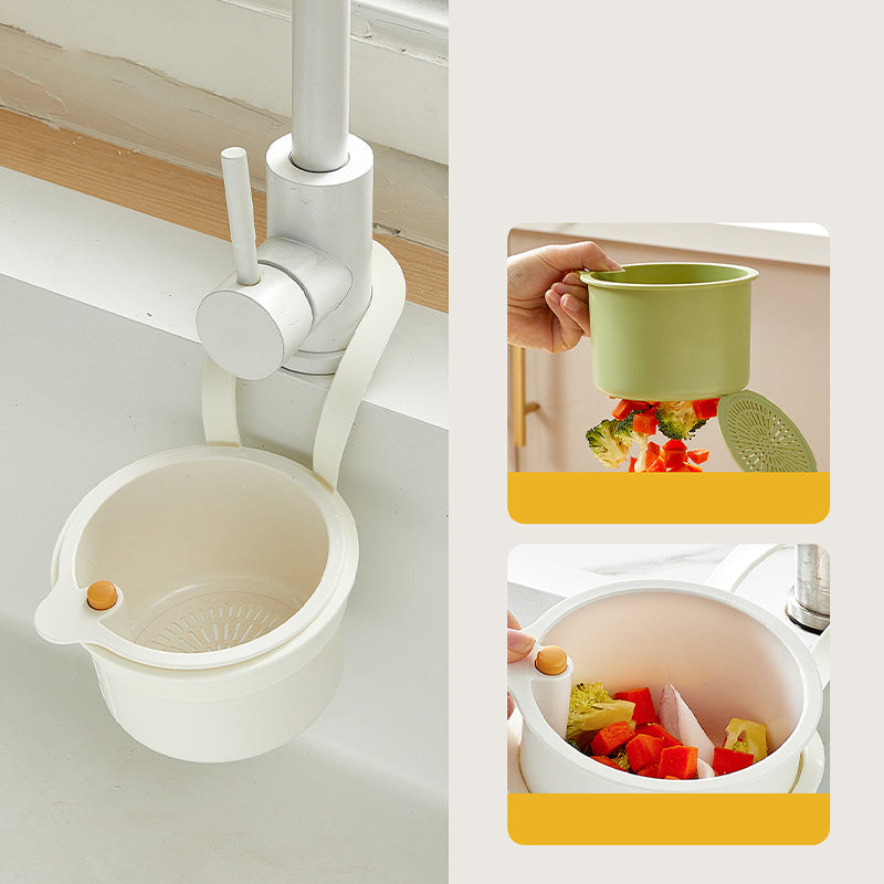 Patogi šiukšliadėžė virtuvės kriauklei-LT