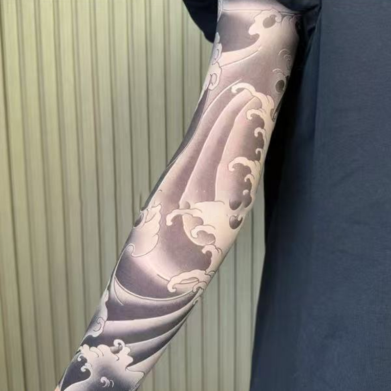 🔥Nauja tendencija ❤️‍🔥 Itin plonos tatuiruotės rašto rankovės nuo saulės-LT