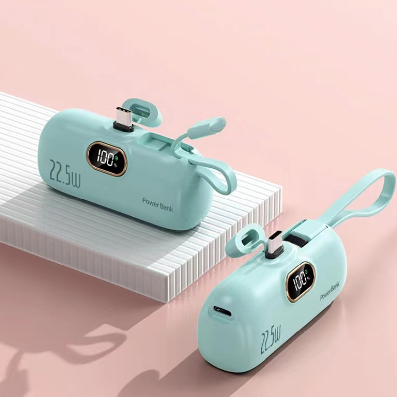 ⏳Wyprzedaż letnia: 40% zniżki🎉Mini przenośny powerbank z ładowarką o pojemności 5000 mAh do telefonu🔋