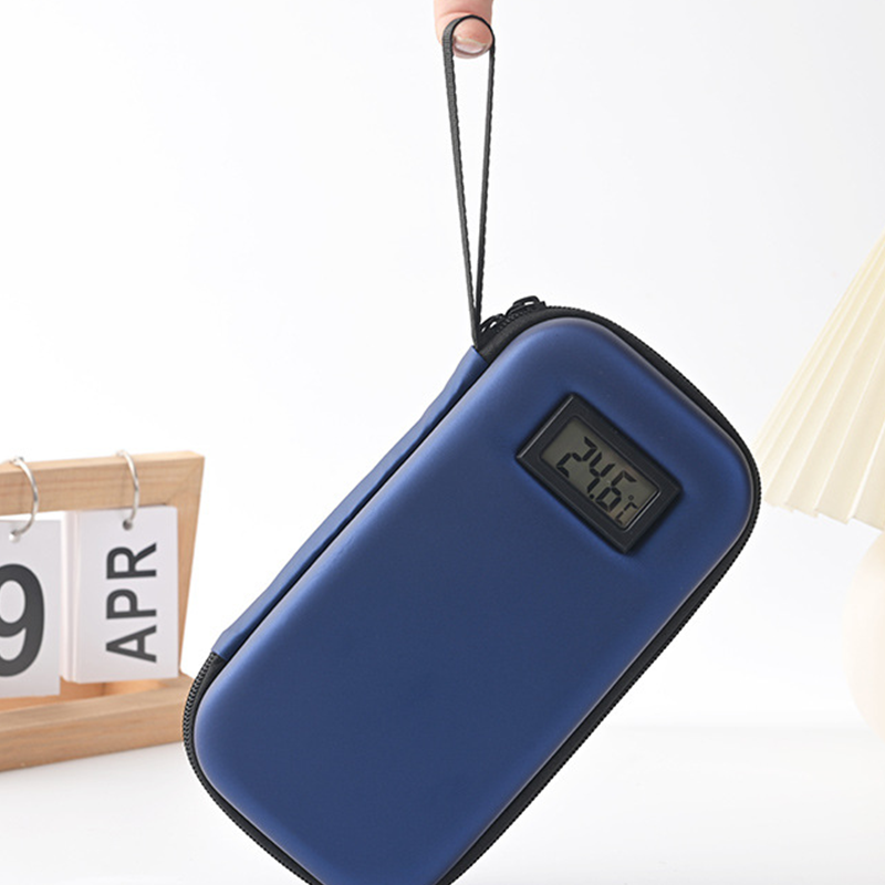 🔥Θήκη ταξιδιού ινσουλίνης με ένδειξη θερμοκρασίας-GR