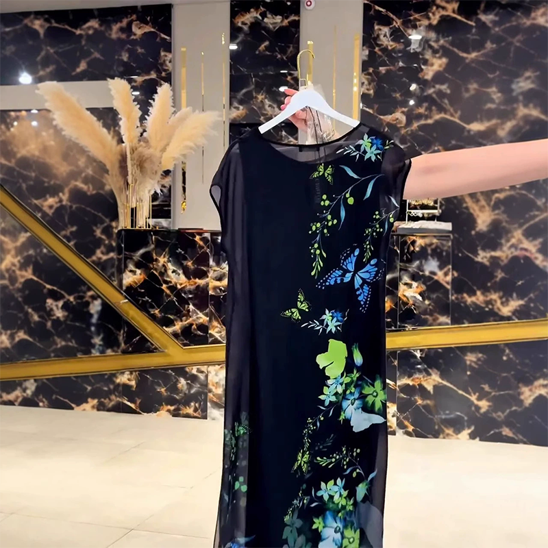 👗Κομψά φορέματα από τούλι με λουλούδια για γυναίκες🌸-GR