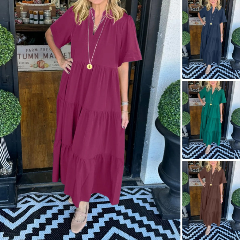 💐 Κομψά μακριά γυναικεία μαλλιά, πλούσια σε στρώσεις, χαλαρά και άνετα-GR