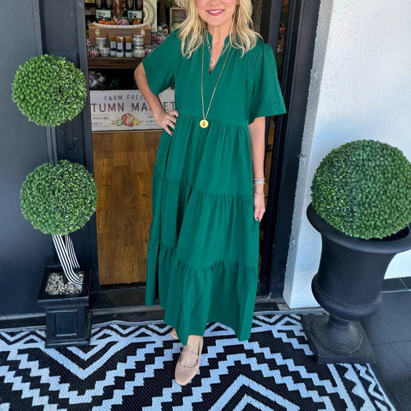 💐 Κομψά μακριά γυναικεία μαλλιά, πλούσια σε στρώσεις, χαλαρά και άνετα-GR