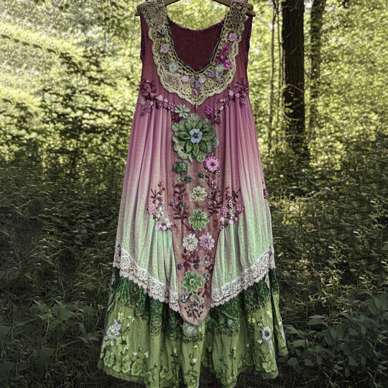 3D spausdinta berankovė U formos midi suknelė-LT