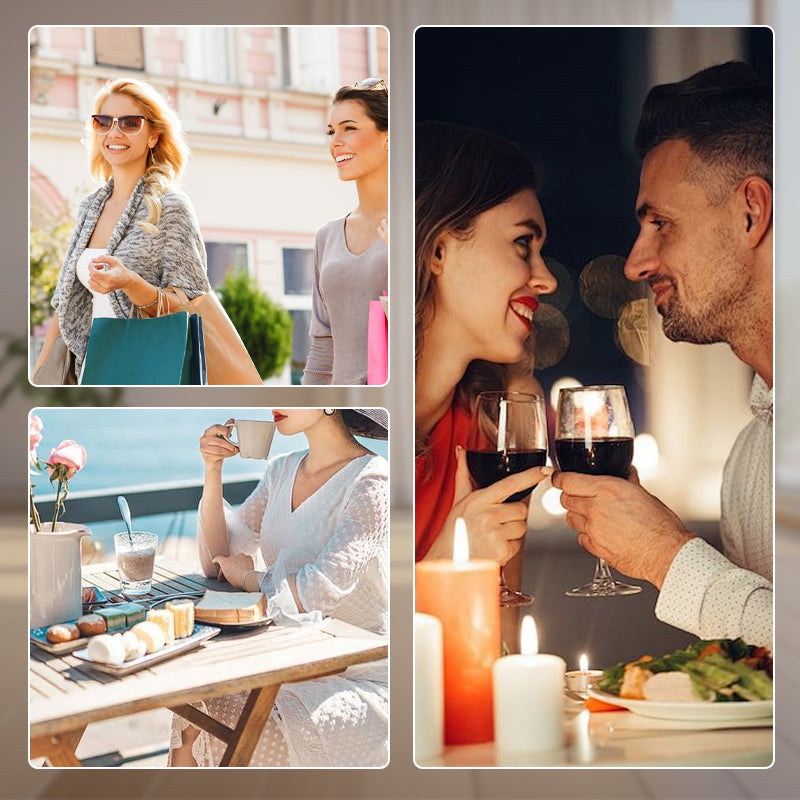 Elegantiška ilga moteriška suknelė su raštu ant kaklo-LT