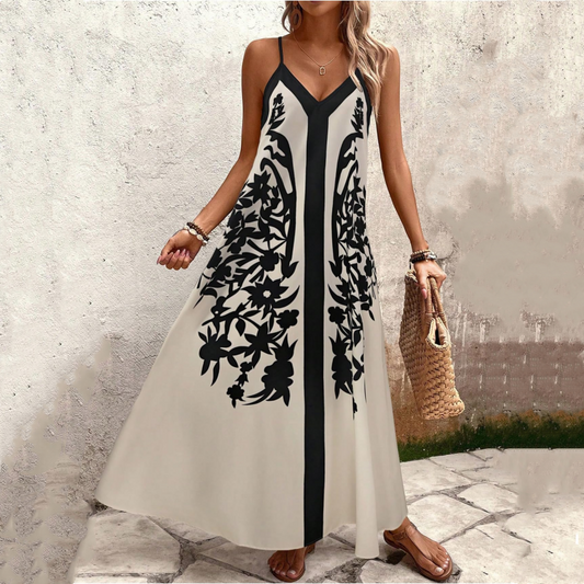 💃Ilgos moteriškos suknelės su petnešėlėmis-LT