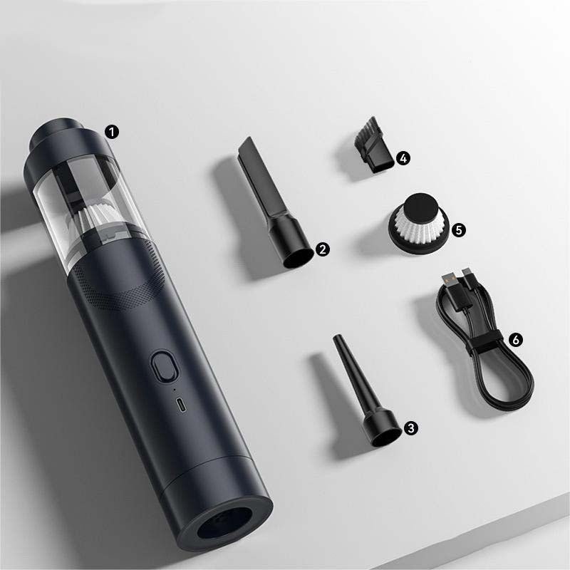 🥇Ηλεκτρική ηλεκτρική σκούπα αυτοκινήτου με υψηλή ισχύ ανάκτησης🌪️-GR