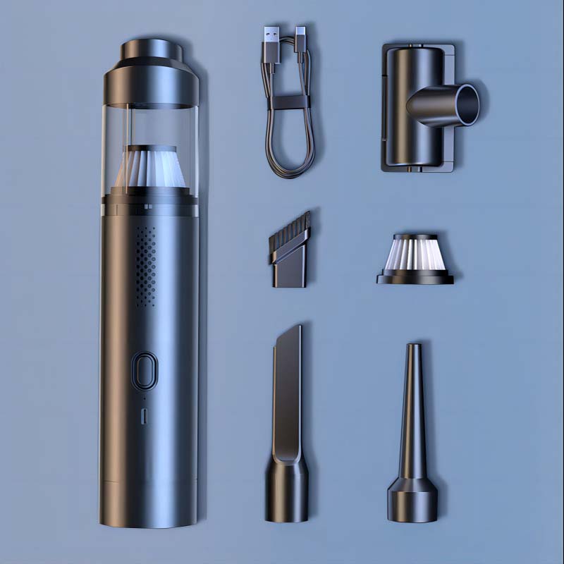 🥇Ηλεκτρική ηλεκτρική σκούπα αυτοκινήτου με υψηλή ισχύ ανάκτησης🌪️-GR