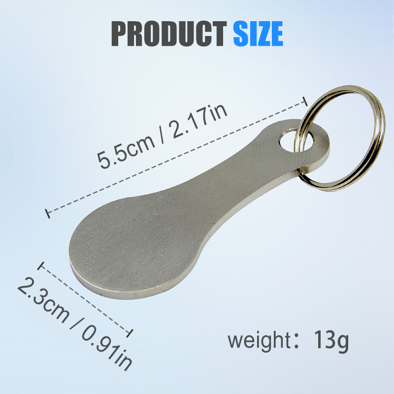 🔥Pirk 1, gauk 1 nemokamai🔥 Nerūdijančio plieno pirkinių krepšelio raktas-LT