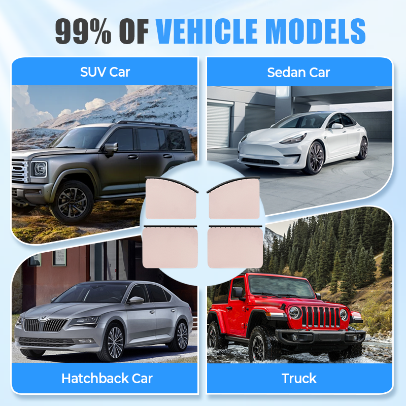 Automobilio lango užuolaida, transporto priemonėje montuojama užuolaida nuo saulės-LT