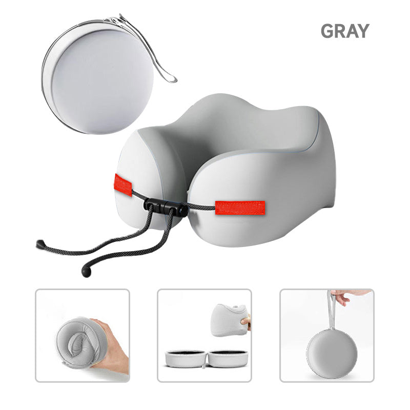 😴Μαξιλάρι λαιμού από αφρό μνήμης σε σχήμα U-GR