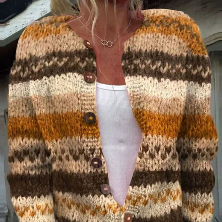 Moteriški paltai su raštais, užsegimais sagomis, atvira priekine dalimi-LT