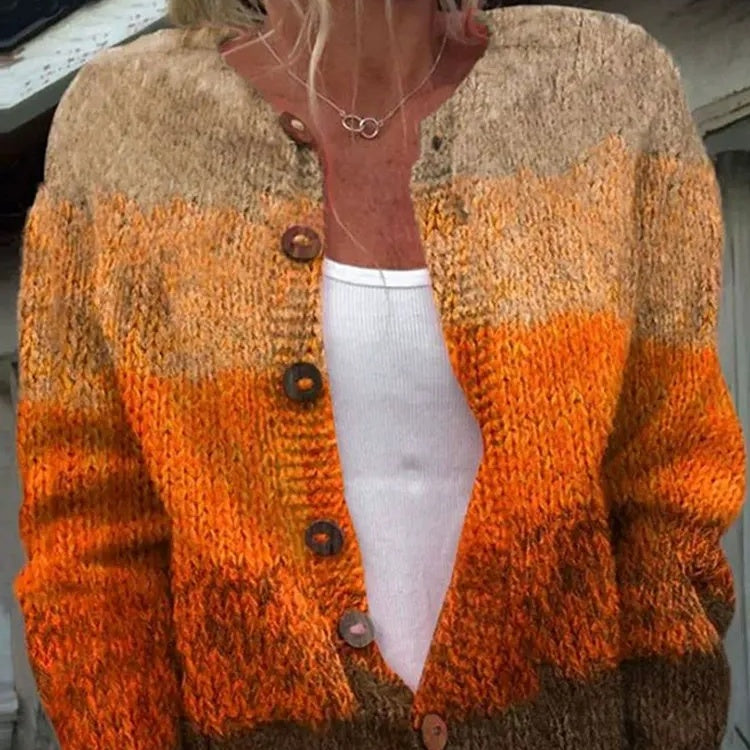 Moteriški paltai su raštais, užsegimais sagomis, atvira priekine dalimi-LT