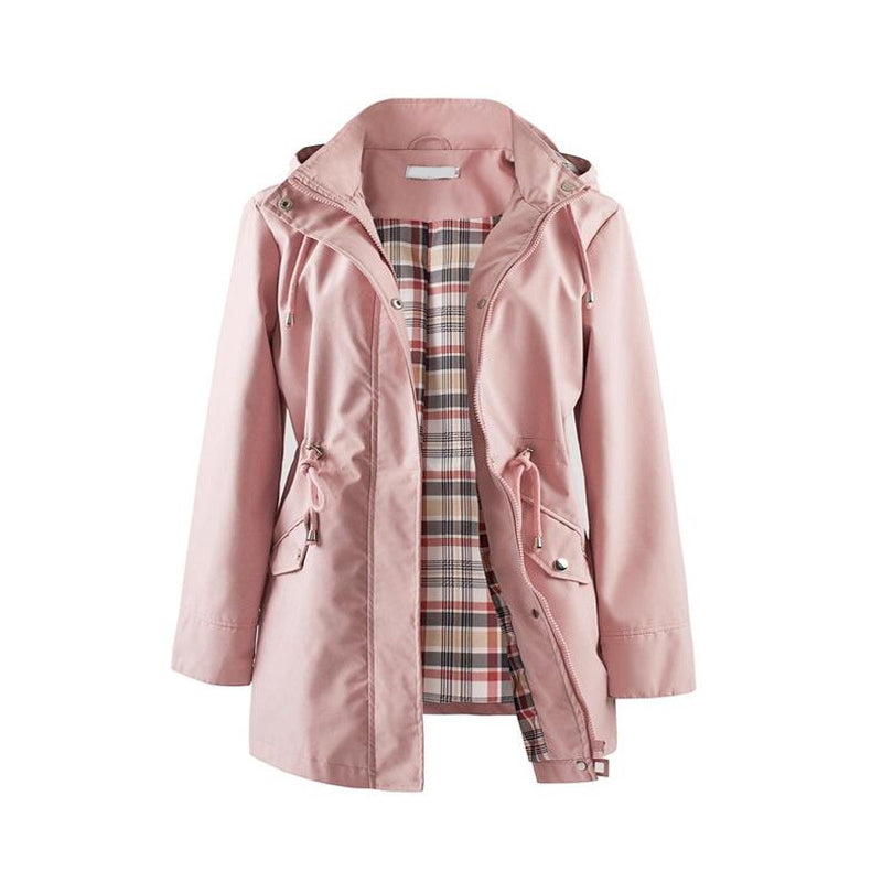 🧥50% nuolaida🌧️💧 Paprasta, vandeniui ir vėjui nelaidi striukė, vėjui nelaidi striukė su gobtuvu🍃-LT