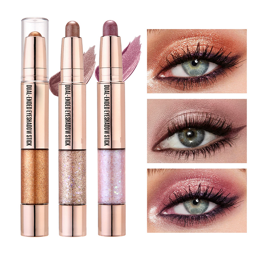 Kreminis dvigubas akių šešėlių pieštukas-LT