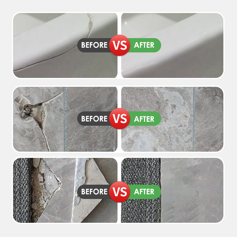 Galingas porceliano remonto rinkinys – dvigubas tūbelė-LT