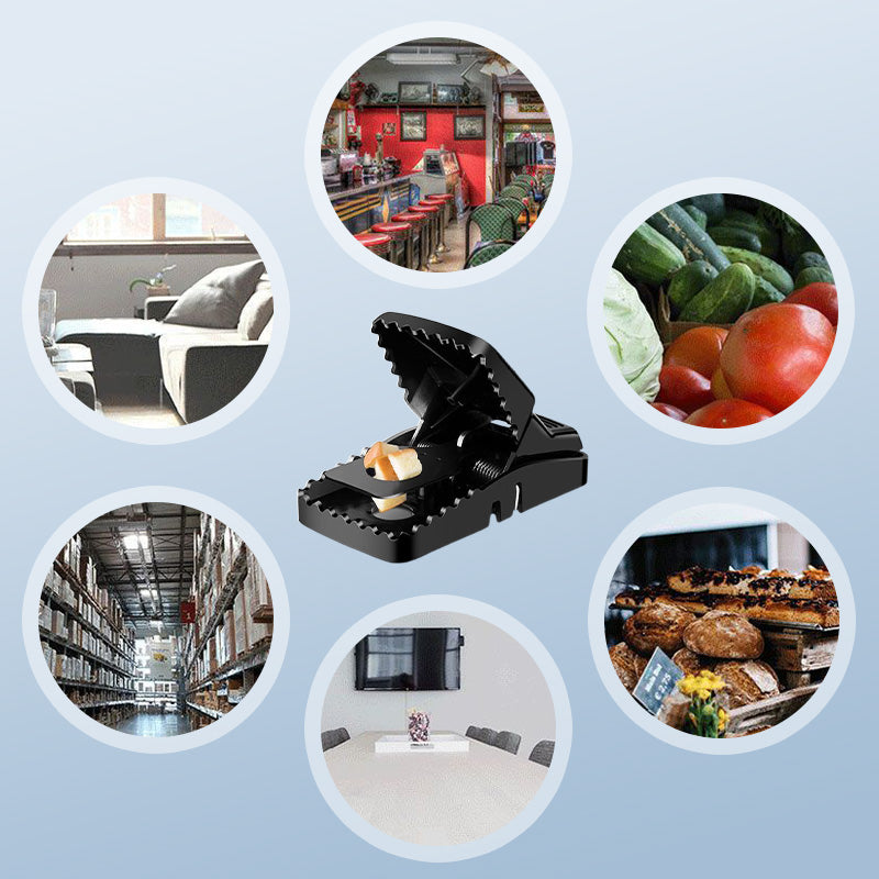 Daugkartinio naudojimo žiurkių gaudyklė su itin jautriu paleidimo mechanizmu-LT