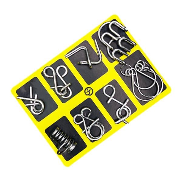 🔥Vzdelávacie intelektuálne hračky Hračky na rozpoznávanie intelektu, kovové hlavolamy-SK