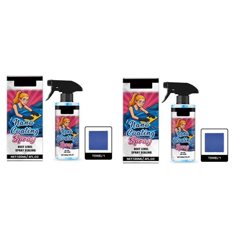 🚗 KUP 2, OTRZYMAJ 1 GRATIS! ✨Spray do polerowania samochodu + ściereczka z mikrofibry – przywraca połysk i chroni lakier w kilka minut, formuła odporna na zarysowania ☀️