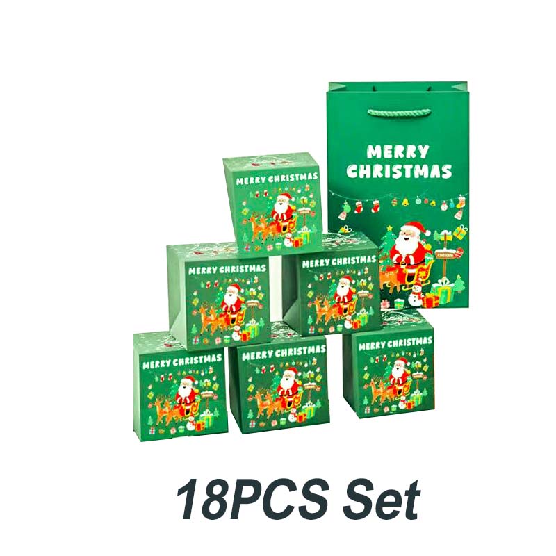 🎅 Unikali sulankstoma kalėdinė dovanų dėžutė🎄✨-LT