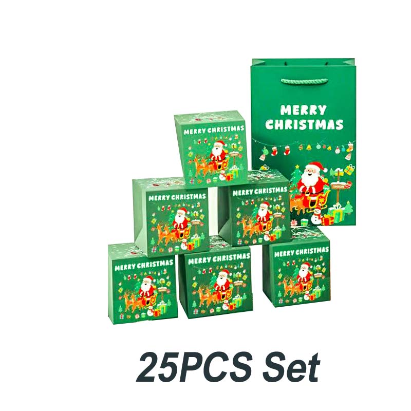 🎅 Unikali sulankstoma kalėdinė dovanų dėžutė🎄✨-LT