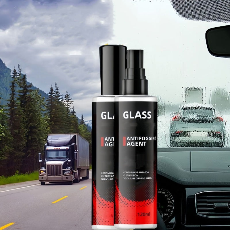 Spray przeciwmgielny do szyb wewnętrznych samochodu i domu