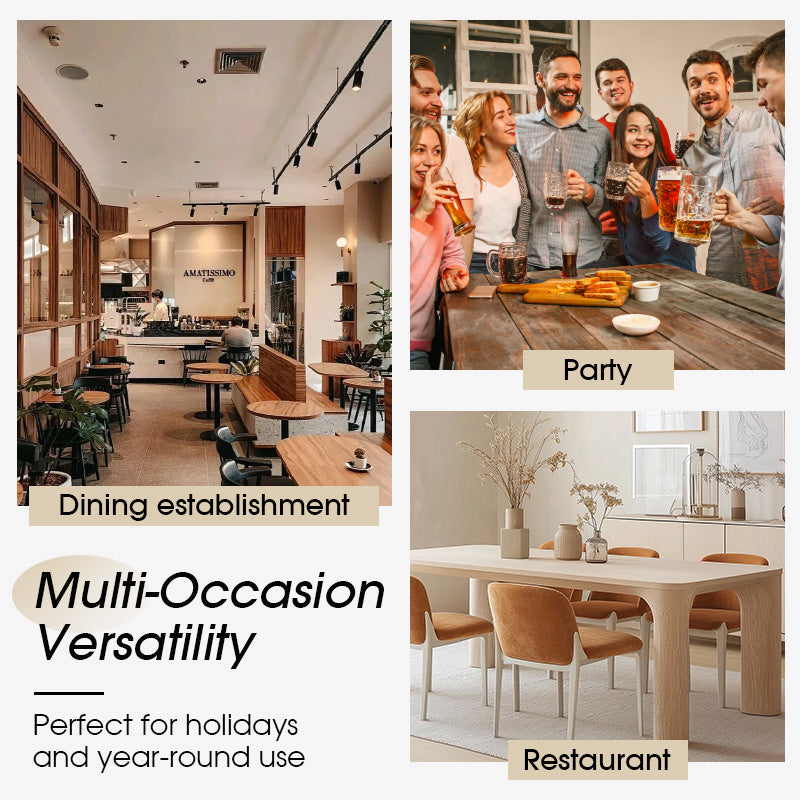 🦌Linksma, klasikinė kalėdinė staltiesė🎄🎁-LT