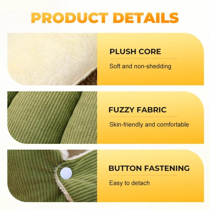 Patogus ir jaukus pliušinis augintinio guolis 🐱-LT