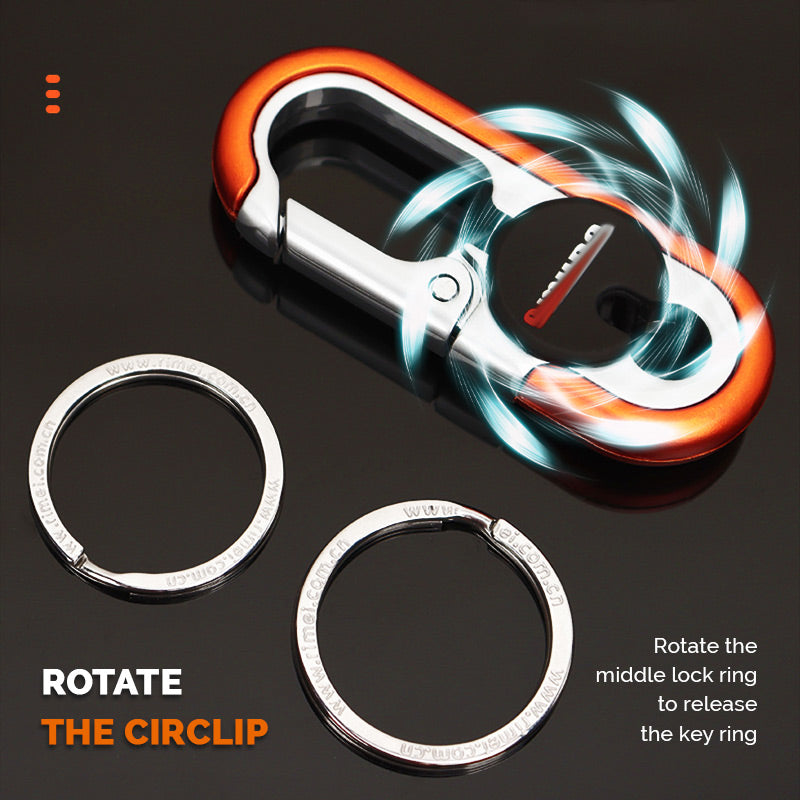 😎Metalinis automobilio raktų pakabukas-LT