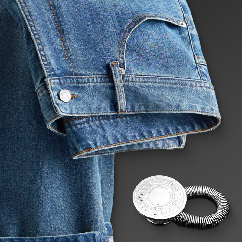 🏆Sprężynowy metalowy guzik do przedłużania paska w dżinsach🔩👖