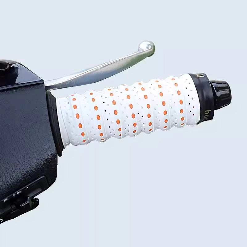 Neslystanti minkšta silikoninė juosta motociklo vairui-LT