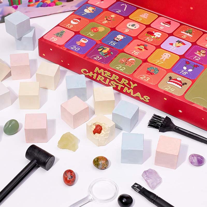 24 dienų geologinių tyrinėjimų advento kalendoriaus rinkinys-LT