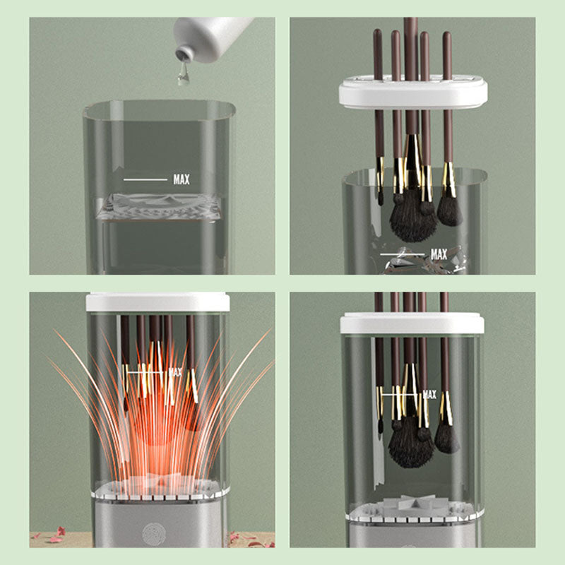 Automatinis kosmetinių šepetėlių valiklis-LT