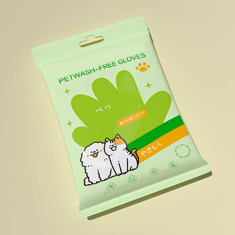 🐶Neskalaujamos naminių gyvūnėlių valymo dezodoruojančios pirštinės-LT