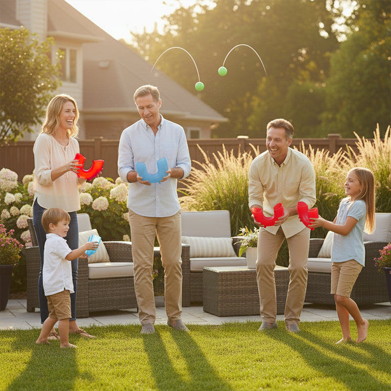 Pindaloo žongliravimo žaidimas su trimis kamuoliukais-LT