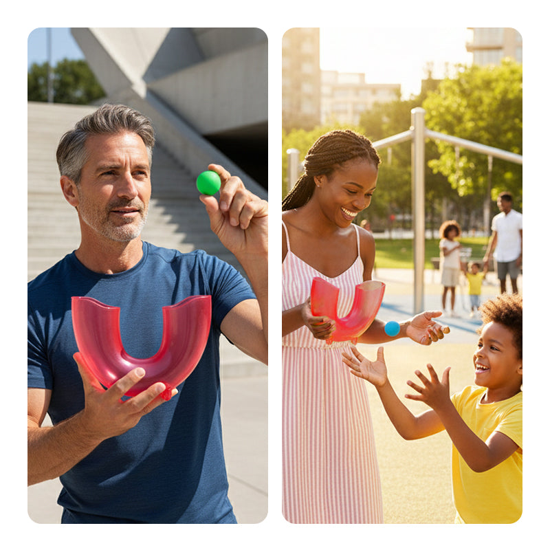 Pindaloo žongliravimo žaidimas su trimis kamuoliukais-LT