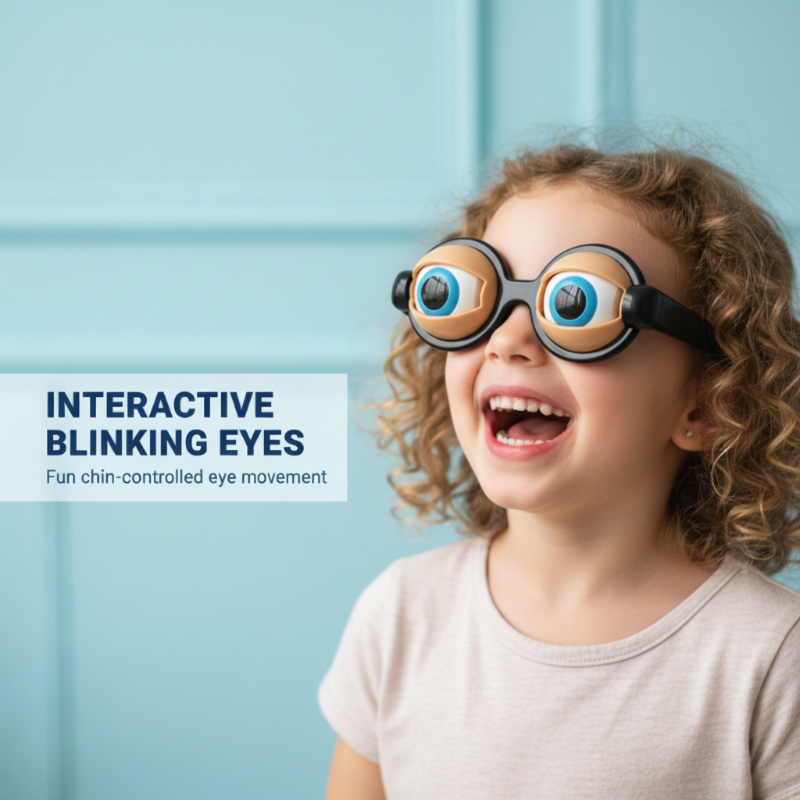 🔥Šventinis išpardavimas – 50% nuolaida!! 🏆⚡ Išpardavimas💥 Linksmi mirksintys akiniai-LT