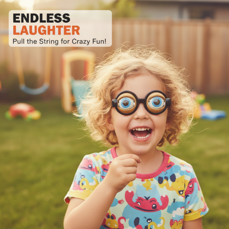 🔥Šventinis išpardavimas – 50% nuolaida!! 🏆⚡ Išpardavimas💥 Linksmi mirksintys akiniai-LT