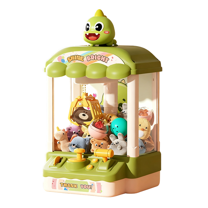 🎮 Urocza maszyna dla dzieci w kształcie zwierzątek z lalkami i kapsułkami | Zabawa dla całej rodziny! 🐻✨