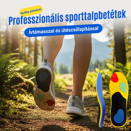👟🦶Profesjonalna wkładka sportowa zapewniająca wsparcie łuku stopy i amortyzację