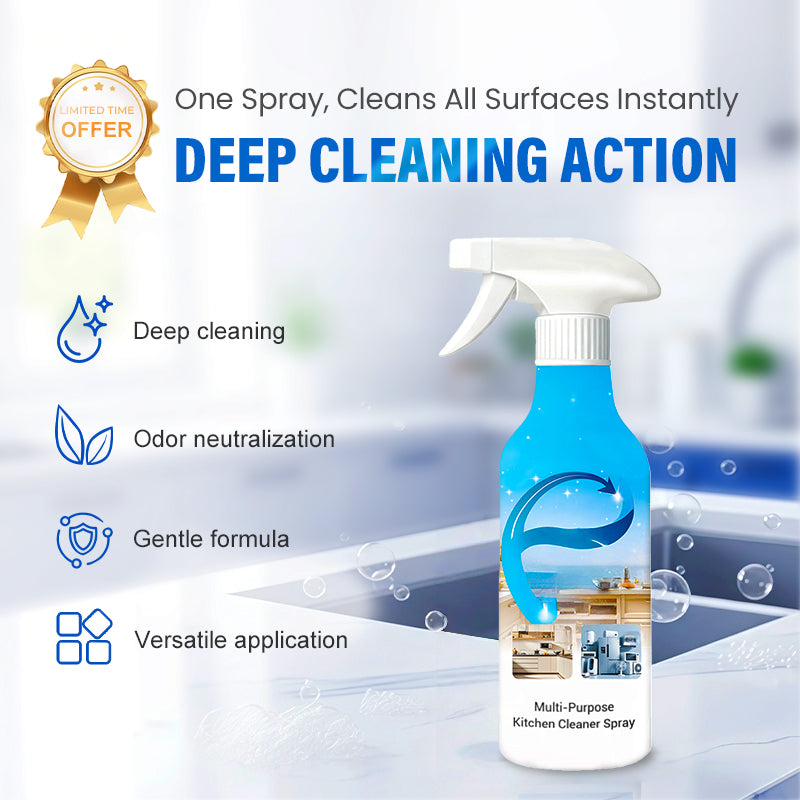 🌿💦2+1 gratis🍋Wielofunkcyjny spray do czyszczenia kuchni 🧼✨