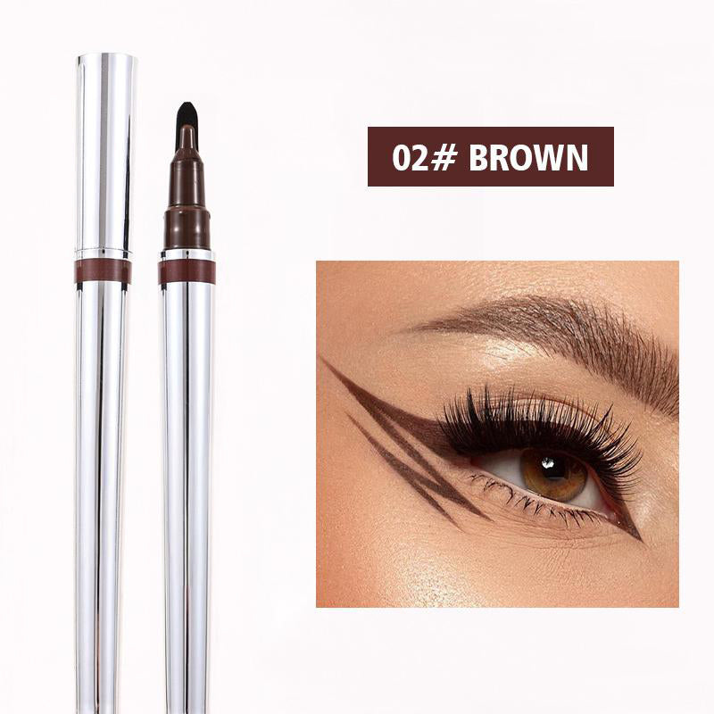 🔥1+1 gratis!!🌟 Szybkoschnący, wodoodporny, nierozmazujący się kremowy eyeliner