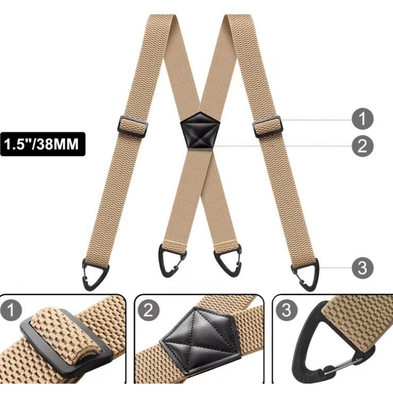 ⏳Oferta specjalna ograniczona czasowo🔗Paski na ramię X-Back dla mężczyzn z klamrami