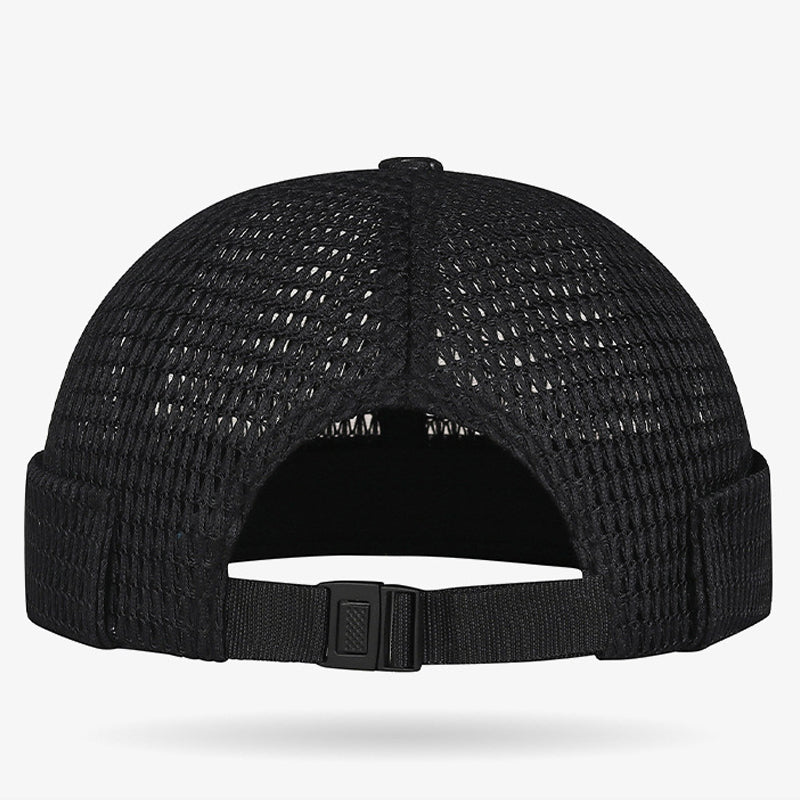 🧢🢊Lekka czapka z oddychającej siateczki bez daszka