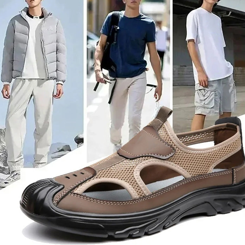 ⏳Oferta ograniczona czasowo⏰Sandały z siateczki, lekkie i z miękką podeszwą