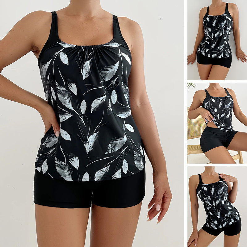 👙Dwuczęściowy kostium kąpielowy we wzory dla kobiet