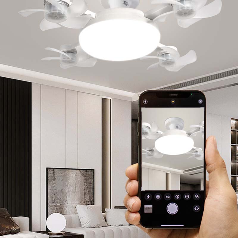 💡 Ciesz się chłodnym komfortem i delikatnym światłem – Nowoczesny wentylator sufitowy LED z pilotem – Za pobraniem 🌀